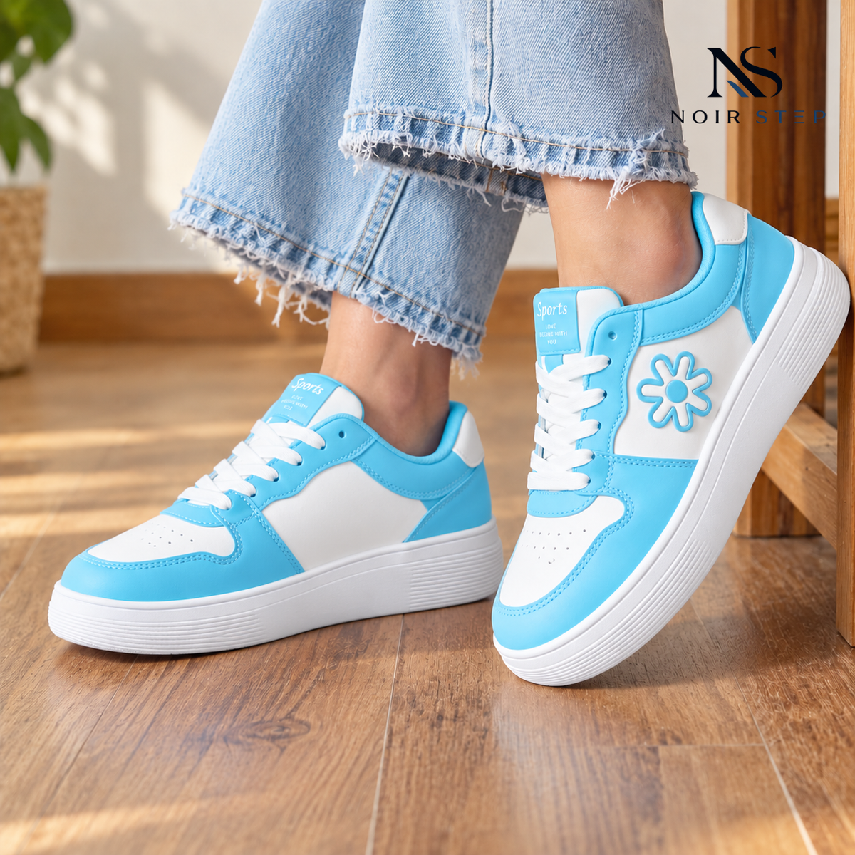 Blossom sky blue